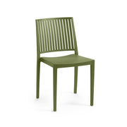 Olive Green UV and Moisture Resistant Bars Chair L46 x W56 x H82