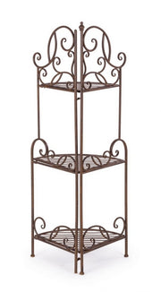 Brown Melanie 3P corner cabinet