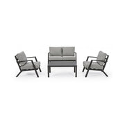YK13 Anthracite 4-Piece Garden Lounge Set