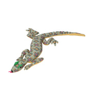 Green lizard puppet cm45x22h5