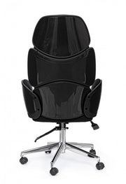 Armstrong upholstered office armchair in black