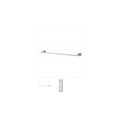 Feridras Towel Holder 50 cm Rock in Cromall Bathroom Furniture 015408