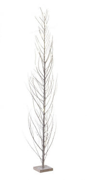 6x Winter Birch C-Glitter H150 C-Led