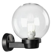 Wall lamp Sf.Chiara D.20 E27 black globe line