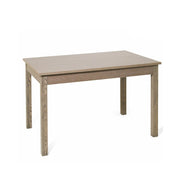 Extendable dining table in elm color in melamine wood cm 70x110 - 150