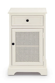 Classic bedside table Amabel 1 door and 1 drawer 42x32x72h cm