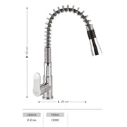 Hena Mixer with Pull Down Function