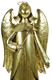 Big gold angel with star nai-2228 cm. 55 x 21 h 147
