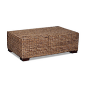Luna coffee table in Abaca