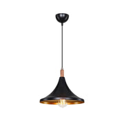 Kano black gold pendant lamp ASZ1564