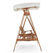 2-seater rocking chair 185x112x188h cm