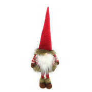 Fabric gnome with red led cm25x18h72