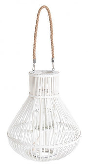 2x Lantern Belem White C-Handle H41