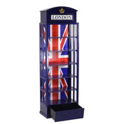 London blue bookcase furniture bedroom cm48x27 x h146