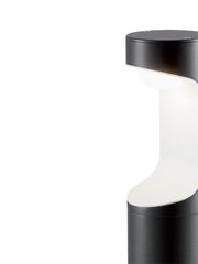 Outdoor Aluminum Die-Cast Lamp with Opal Diffuser - 9W - 1155 Lumens - Class E - 4000°K Graphite