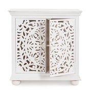 Sideboard 2 doors white wood Alinta cm 96 x 43 x 98