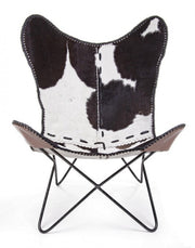 2x Buffalo black leather armchair 68x70x93h cm