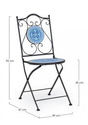 Byzantium folding outdoor chair