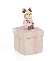 Decorative Blanca Pink Box H14.5 - 4x