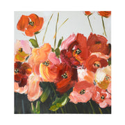 Painting painting flowers cm80x80x4