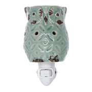 Essence burner ceramic plug green owl cm7,7x10h13,4