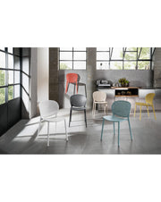 4x Chairs in polypropylene - Spot