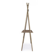 Industrial rectangular display table 98h cm