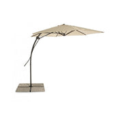 Garden umbrella with arm diameter 300x h253 cm SORRENTO Anthracite-Natural