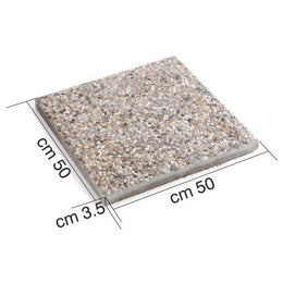 GRILLED PLATE 50X50 CM