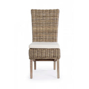 Outdoor chair in Luzia Mahogany 48x59x h104 cm