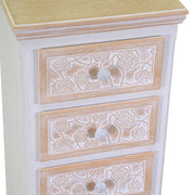 Andorra wooden cabinet 4 drawers cm37x30h84