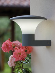 Outdoor Aluminum Die-Cast Lamp with Opal Diffuser - Max Height 160mm - IP44 Aluminum
