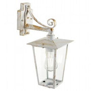 Outdoor Aluminum Die-Cast Lamp with White-Gold Transparent Glass Diffusers