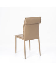 4x LEATHERETTE CHAIR - Carla