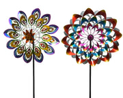 Outdoor iron windmill