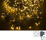 6x Cluster768L Classic 3mm Green Wire IP44