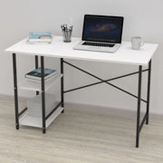 Rimi desk with 2 white shelves