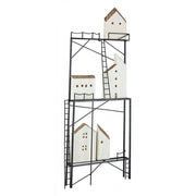 Housing wood wall decoration