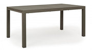 Extendable outdoor table in aluminum Caffè HILDE YK14 160 - 240x90x h75 cm