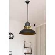 Tibet pendant lamp ASZ0871 black industrial style