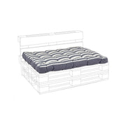 Pallet Seat Cushion Riga Anthracite 120x60 x h15