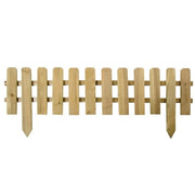 LOW STRAIGHT FENCE 120X45 - 30CM
