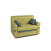 Tokyo 2 seater sofa green fabric