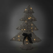 Plastic tree with white led cm38x10h51