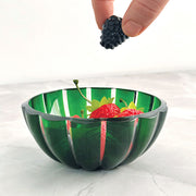 S Guzzini Dolcevita emerald bowl