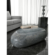 Modern gray stone coffee table cm 52 x 98 x h 27