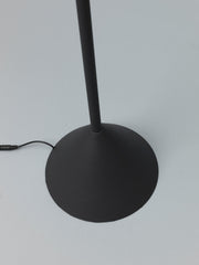 Floor lamp in black metal D40xD40x156h cm