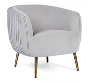 Light gray atmosphere style armchair