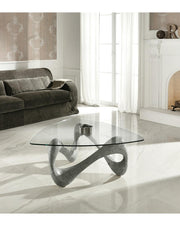 Coffee table 100 x 100 - Transparent - Tetris