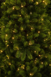 500 led warm white wire light with controller 28m